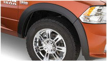 Bushwacker 50920-02 - 09-18 Dodge Ram 1500 Fleetside OE Style Flares 4pc 67.4/76.3/96.3in Bed - Black