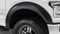 Bushwacker 20093-02 - 15-17 Ford F-150 Extend-A-Fender Style Flares 2pc - Black