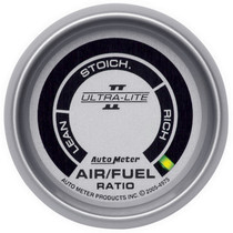 AutoMeter 4975 - Ultra-Lite II 2 1/16in Air/Fuel Ratio-Narrowband Lean-Rich LED Array Gauge