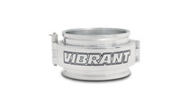 Vibrant 12517P -   - HD Clamp Assembly for 3.5 in. OD Tubing - Polished Clamp