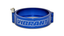 Vibrant 12540B -   -  HD Quick Release Clamp with Pin for 5 in. OD Tubing - Anodized Blue