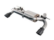 AWE 3010-33040 - BMW F3X 340i Touring Edition Axle-Back Exhaust - Diamond Black Tips (90mm)