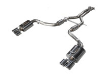 AWE 3020-42022 - Panamera 2/4 Track Edition Exhaust (2014+) - w/Chrome Silver Tips