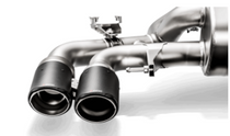 Akrapovic TP-CT/47/RS - 18+ BMW M5 (F90) Evolution Tail Pipe Set (Carbon) w/ Red/White  Logo