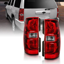 Anzo 311304 - 2007-2014 Chevy Tahoe Taillight Red/Clear Lens (OE Replacement)