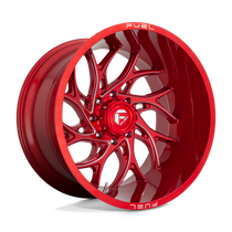 Fuel Wheels D74226401745 - D742 Runner 26X14 Candy Red Milled