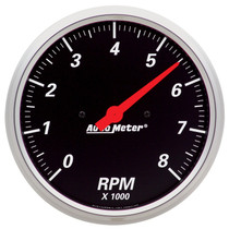 AutoMeter 1499 - Designer Black 5in 8k RPM Tachometer Gauge