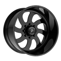 American Force AFTS76RR78-2-20 - Afw 76 Blade Ss 26X16 Gloss Black Machined