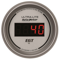 AutoMeter 6545 - Ultra-Lite 52MM 0-2000 Degree Digital Pyrometer