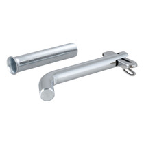 CURT 21561 - 1/2" Swivel Hitch Pin with 5/8" Adapter (1-1/4" or 2" Receiver, Zinc, Packaged)