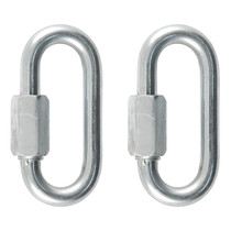 CURT 82903 - 5/16" Quick Links (8,800 lbs. Breaking Strength, 2-Pack)
