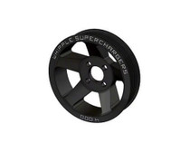 Whipple SCP-82500-LGT - Lightning Super Charger Pulley 2.50" Black