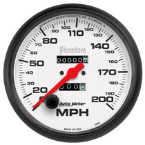 AutoMeter 5896 - Phantom 5in 0-200 MPH Mechanical Speedometer