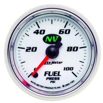 AutoMeter 7363 - 52.4mm Full Sweep Electric Fuel Pressure Gauge