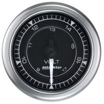 AutoMeter 8191 - Chrono 2-1/16in 18V Voltmeter Gauge