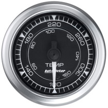 AutoMeter 8140 - Chrono 2-1/16in 140-380 Degree Digital Stepper Motor Temperature Gauge