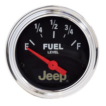 AutoMeter 880428 - Jeep 52mm 73 OHMS Empty/8-12 OHMS Full Short Sweep Electronic Fuel Level Gauge