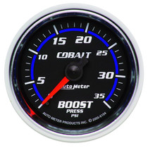 AutoMeter 6104 - Cobalt 52mm 0-35 psi Mechanical Boost Gauge