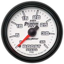 AutoMeter 7504 - Phantom II 52.4mm Mechanical 0-35 PSI Boost Gauge