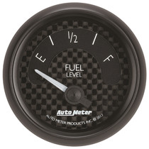 AutoMeter 8016 - GT Series 52mm Short Sweep Electronic 240-33 ohms Fuel Level (For use w/ 3262)