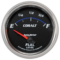 AutoMeter 7914 - Cobalt 66.7mm 0-90 ohms Fuel Level Gauge