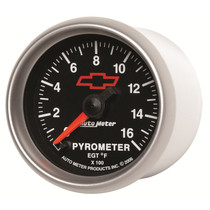 AutoMeter 3644-00406 - GM Full Sweep Electric 52mm 0-1600 degree F Pyrometer