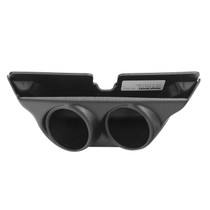 AutoMeter 18016 - 99-04 Ford Super Duty / 03-07 Dodge Ram Black Dual Overhead Console Pod