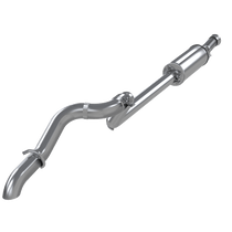 MBRP S5533AL - Jeep Cat Back Exhaust System Single Rear Exit Armor Lite Series For 18-24 Wrangler JL 2/4 Door 2.0L, 3.6L