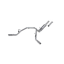 MBRP S5114AL - 3 Inch Cat Back Exhaust System Dual Split Side Aluminized Steel For 04-05 Dodge Ram Hemi 1500