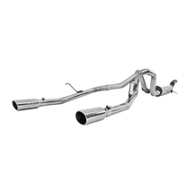 MBRP S5074409 - Cat Back Exhaust System Dual Rear 409 For 09-12 Colorado/Canyon 5.3L V8 Extended Cab/Crew Cab Short Bed