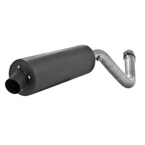 MBRP AT-6704SP - Slip-On System W/Sport Muffler For 06-07 Arctic Cat Prowler 650/700 SXS