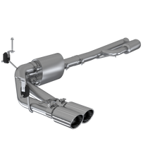 MBRP S5092304 - 3 Inch Cat Back Exhaust System Pre-Axle Dual Side Exit T304 Stainless Steel For 19-Up Silverado/Sierra 1500 4.3L, 5.3L, 2022 Silverado LTD/ Sierra Limited 5.3L