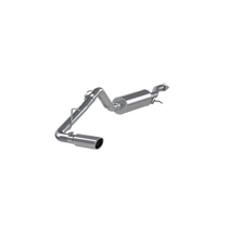 MBRP S5046AL - Cat Back Exhaust System Single Side 3.5 Inch Tip Aluminized Steel For 04-12 Colorado/Canyon 2.8/2.9/3.5/3.7L Extended Cab/Crew Cab Short Bed