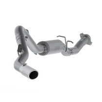 MBRP S5078409 - 3 1/2 Inch Cat Back Exhaust System Single Side 07-10 Silverado/Sierra 2500 HD 6.0L Extended Cab/Crew Cab Short Bed T409 Stainless Steel