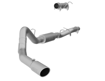 MBRP S6012409 - 4 Inch Cat Back Exhaust System Single Side T409 Stainless Steel For 06-07 Silverado/Sierra 2500/3500 Duramax