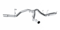 MBRP S5151409 - 4 Inch Cat Back Exhaust System For 14-Up RAM 2500 6.4L Dual Split Side Exit T409 Stainless Steel