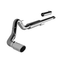 MBRP S5259409 - 4 Inch Cat Back Exhaust System Single T409 Stainless Steel For 15-20 Ford F-150 2.7L/3.5L EcoBoost Excludes 19 F150 Limited