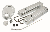 Mr. Gasket 9834 - Engine Dress Up Kit - Chrome