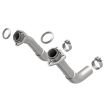 Magnaflow 15380 - 66-72 Chevy C10 Pickup V8 2-Piece Front Exhuast Pipe Kit (2in Tubing/Clamps/Inlet Flanges)