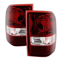 Spyder 9028533 - Xtune Ford Ranger 01-11 OEM Style Tail Lights -Dark Red ALT-JH-FR06-OE-RSM