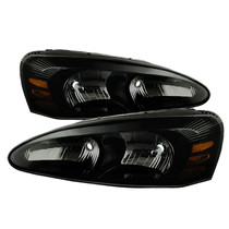 Spyder 9029400 - Xtune Pontiac Grand Prix 04-08 Crystal Headlights Black Smoke HD-JH-PGPRIX04-AM-BSM