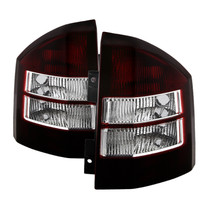 Spyder 9033728 - Xtune Jeep Compass 07-10 OEM Style Tail Lights Red Smoked ALT-JCOMP07-OE-RSM