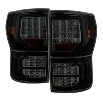 Spyder 9034473 - Xtune Toyota Tundra 07-13 LED Tail Lights Black Smoked ALT-JH-TTU07-LED-G2-BSM