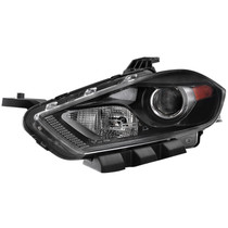 Spyder 9035135 - xTune Dodge Dart 13-15 Driver Side Projector Headlight -OEM Left - Black HD-JH-DDART13-HID-OE-L