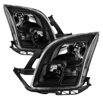 Spyder 9035234 - xTune Ford Fusion 2006-2009 OEM Style Headlights -Black HD-JH-FFUS06-AM-BK