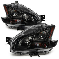 Spyder 9035494 - xTune 09-14 Nissan Maxima Halogen ONLY (No HID) OEM Style Headlights - Black HD-JH-NM09-AM-BK