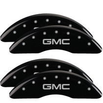 MGP 34219SGMCBK - Set of 4: Black finish, Silver GMC