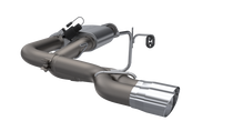 QTP 440015 - 15-18 Ford F-150 CC/EC Standard Bed 304SS Screamer Cat-Back Exhaust w/3in Tips