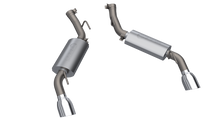 QTP 600114 - 14-15 Chevrolet Camaro SS 6.2L 304SS AR3 Axle Back Exhaust w/4.5in Tips
