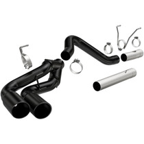 Magnaflow 17070 - 07-17 Dodge Ram 2500/3500 6.7L DPF-Back Black 4in Dual Single Passenger Side Rear Exit